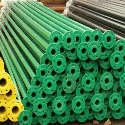 克孜勒苏涂塑钢管施工案例