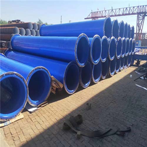 克孜勒苏涂塑钢管施工